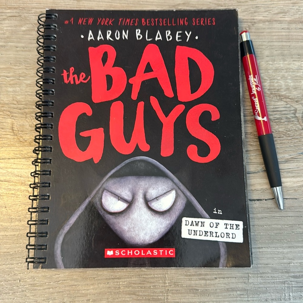 Secret Journal “The Bad Guys” 📚Handmade journal from an old book